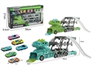 CATAPULT DINOSAUR STORAGE TRUCK SET,2COLOURS
