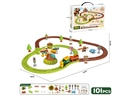 B/O RAIL CAR SET W/MUSIC 101PCS
