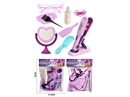 HAIRDRESSING SET W/LIGHT,11PCS,2COLOURS