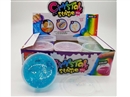 CRYSTAL SLIME SET,12PCS/DISPLAY BOX