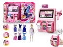 CASH REGISTER SET W/SOLID BODY DOLL & LIGHT & SOUND