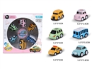 PULL BACK DIE-CAST CAR 6PCS