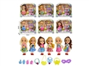 6"SOLID BODY DOLL W/ACCESSORIES , 6ASST