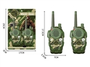 WALKIE-TALKIE COMMUNICATION DISTANCE:  300 METERS