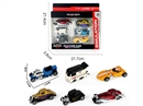 FREE WAY DIE-CAST CAR SET,6ASST