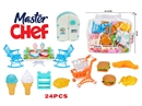 KITCHEN SET 24PCS