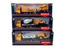 1:64 PULL BACK DIE-CAST CONSTRUCTION TRUCK SET