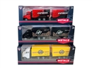 1:64 PULL BACK DIE-CAST TRUCK SET