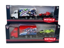 1:64 PULL BACK DIE-CAST TRUCK SET