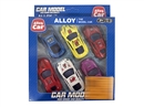 PULL BACK DIE-CAST CAR 6PCS