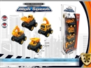 PULL BACK DIE-CAST CONSTRUCTION CAR 4PCS