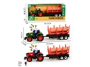PULL BACK DIE-CAST FARM TRUCK W/LIGHT & SOUND