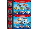 FREE WAY DIE-CAST CAR,4ASST