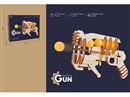 WOODEN ASSEMBLY PINGPONG GUN