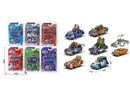 PULL BACK DIE-CAST CAR,6ASST