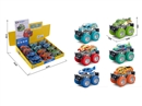 PULL BACK DIE-CAST ANIMAL CAR,12PCS/DISPLAY BOX