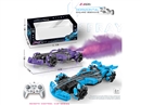 1:18 R/C CAR W/MUSIC & SPRAY & LIGHT,2COLOURS