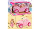 6.5"SOLID BODY DOLL W/FREE WAY CAR
