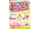 6.5"SOLID BODY DOLL W/FREE WAY CAR & HORSE