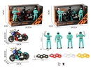 FRICTION DIE-CAST MOTORCYCLE W/LIGHT & SOUND