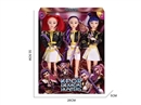 K-POP 猎魔女团真人版11.5寸12关节实身鲁米佐伊米cospiay朋克芭比带武器3人混装