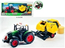 FRICTION FARMER TRUCK W/LIGHT & MUSIC，2ASST