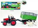 FRICTION FARMER TRUCK W/LIGHT & MUSIC，2ASST
