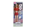 11.5"SOLID BODY DOLL W/ACCESSORIES
