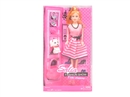 11"BENDABLE DOLL W/ACCESSORIES