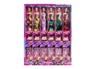 11"SOLID BODY DOLL W/ACCESSORIES,6PCS/DISPLAY BOX