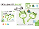 益智双人对战青蛙球拍