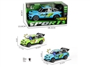 FRICTION CAR W/LIGHT & SOUND , 2COLORS