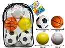 10CM PU BALL SET 5PCS