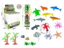 OCEAN ANIMAL 18PCS，12PCS/DISPLAY BOX