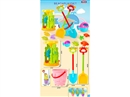 BEACH SET 7PCS,3COLOURS