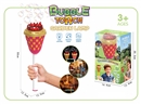 BUBBLE TORCH GARDEN LAMP W/LIGHT & MUSIC,100ML