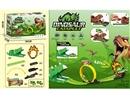CATAPULT RAIL DINOSAUR W/FREE WAY CAR