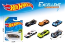 1:64 FRICTION DIE-CAST CAR，6ASST