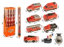 1:64 6PCS FREE WAY CAR + 1 ejector