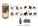 14PCS mini gorilla monkey sets