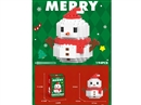 SNOWMAN RED 194PCS