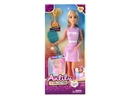 11.5"BENDABLE DOLL W/ACCESSORIES