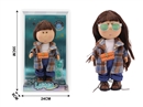 24CM RUBBER DOLL