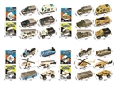 1:64 FREE WAY CAR,48PCS/DISPLAY BOX