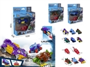 CATAPULT ANIMAL CAR SET , 9ASST