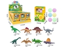 DINOSAUR TWISTED EGG MACHINE,12PCS/DISPLAY BOX
