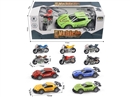 1:36 PULL BACK DIE-CAST CAR SET