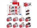 1:43 PULL BACK DIE-CAST CAR,24PCS/DISPLAY BOX