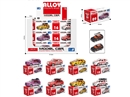 1:43 PULL BACK DIE-CAST CAR,24PCS/DISPLAY BOX