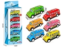 PULL BACK DIE-CAST CAR 5PCS